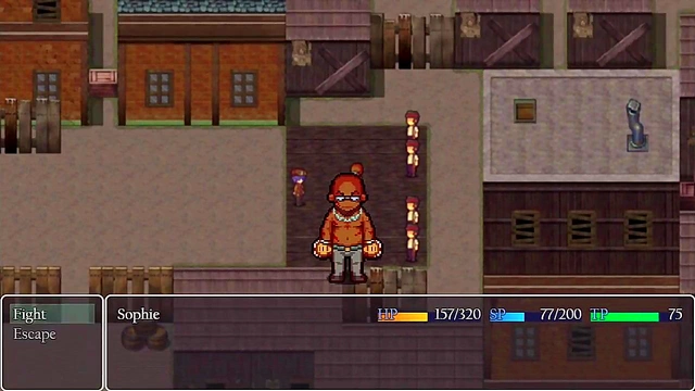 Hentai Detective Gets Naked for Old Man in Steam City Fetish Scene