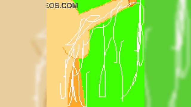 Pixel Art Hentai Babe Sucks Big Dick For Juicy Blowjob Feast