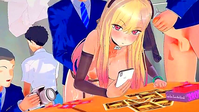 Marin Kitagawa Cheats on Gojo with Big-Cock Cuckold Pussy Fucking