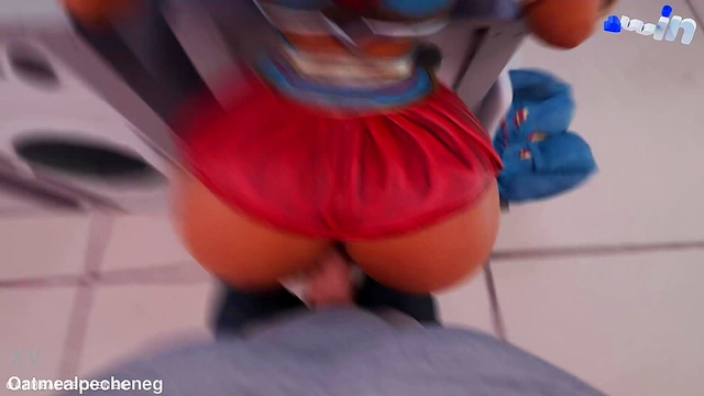 Wonder Woman Gets Rough 3D Anime Milf Action With Big-Ass Creampie