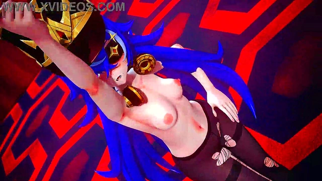 Chevreuse Anime Nude Scene – Hot MMD Genshin Porn Action