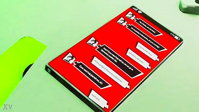 Ryuji Sakamoto Seduces Cheating Girlfriend Sakura Futaba in 3D Anime Sex Adventure