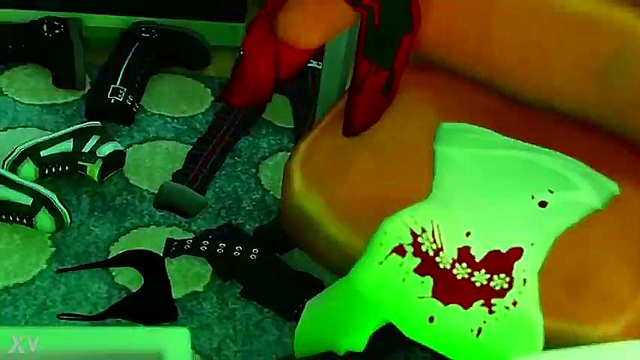 Ryuji Sakamoto Seduces Cheating Girlfriend Sakura Futaba in 3D Anime Sex Adventure