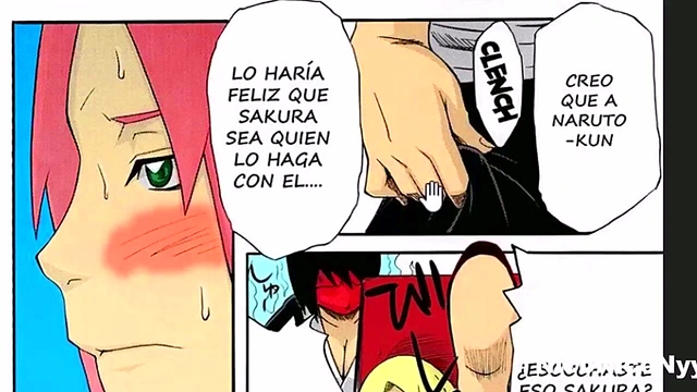 Sakura Gives Naruto Mind-Blowing Handjob While He Rests in Bed