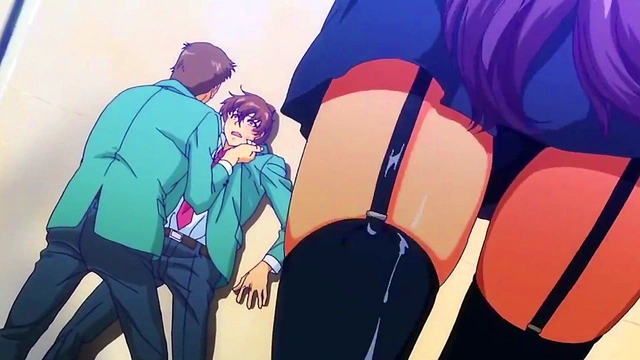 Big-Titted Hentai Babe Nails Ass-Fucking Lessons At Fuck School