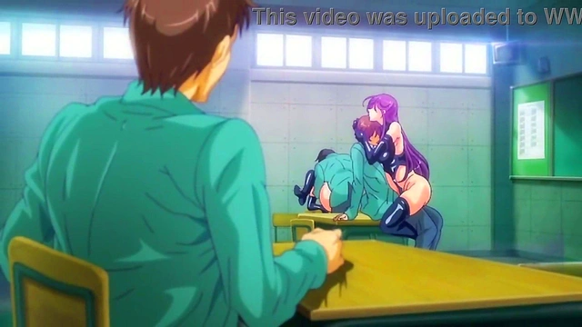 Big-Titted Hentai Babe Nails Ass-Fucking Lessons At Fuck School