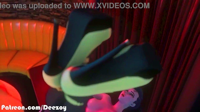 Widowmaker From Overwatch Takes 3D Anime Action To The Max