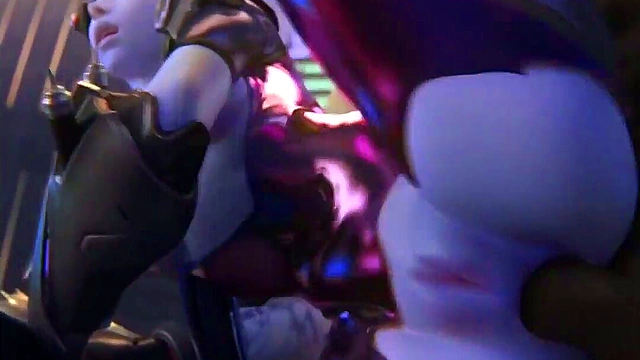 Widowmaker From Overwatch Takes 3D Anime Action To The Max