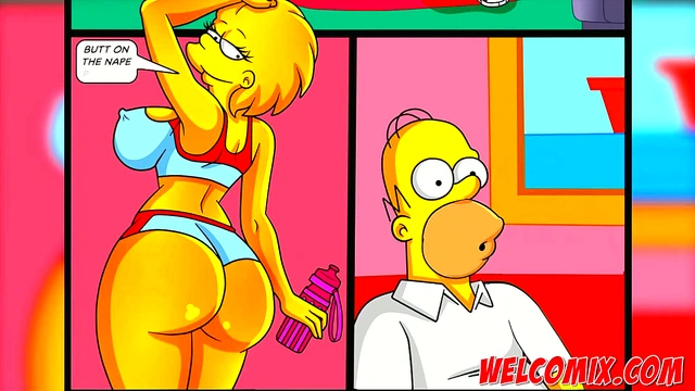Big-Ass Simpsons Toon Action – The Best Butt Scenes From Simptoons!