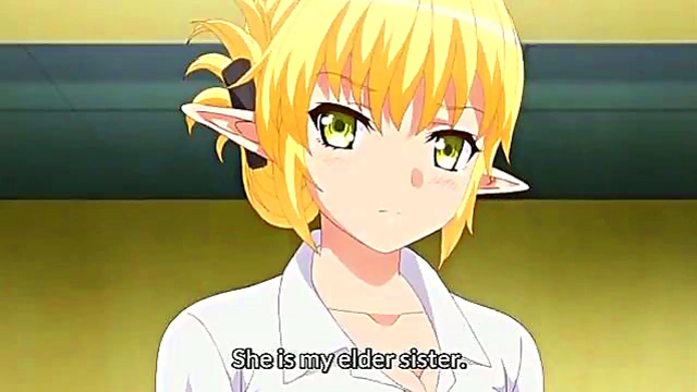 Hentai Teen Gets Fucked By Stairs in Public Threesome for Creampie Action