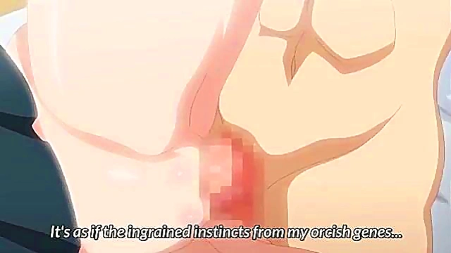 Hentai Teen Gets Fucked By Stairs in Public Threesome for Creampie Action