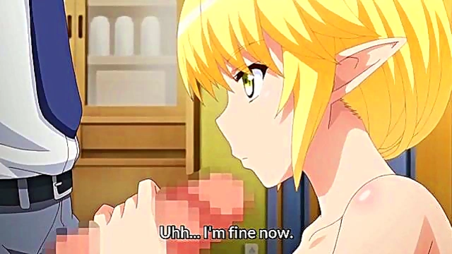 Hentai Teen Gets Fucked By Stairs in Public Threesome for Creampie Action