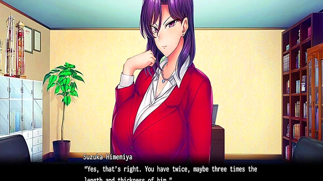 Monster Girl Satisfies Desires in Secret Saimin School Anime Session Pt1