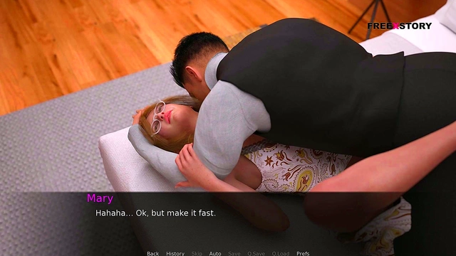 Mary Fucks John In Multiple Positions At DuskLight Manor Room