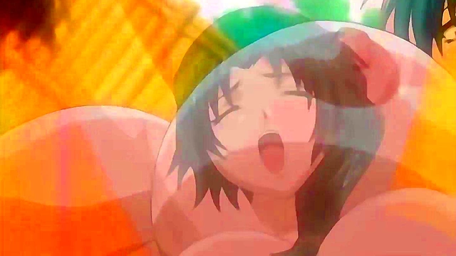 Horny StepMom Explodes With Lactating Breasts & Big Tits Hentai Orgasm