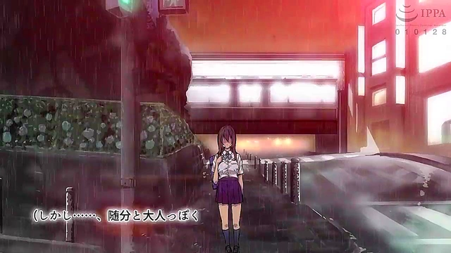 Alone With The Boss’s Daughter – Intense Hentai Blowjob Session At Home