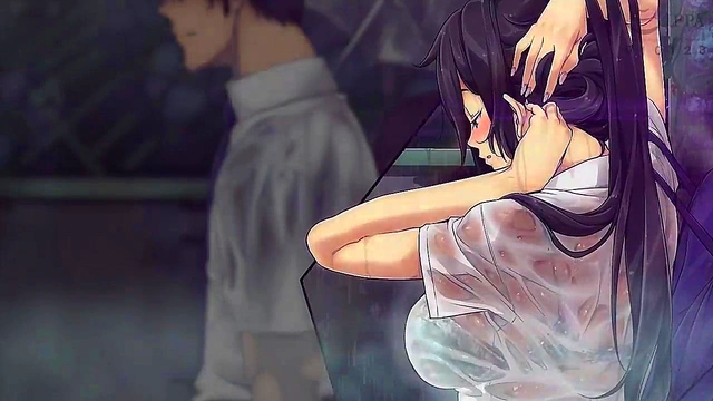 Alone With The Boss’s Daughter – Intense Hentai Blowjob Session At Home