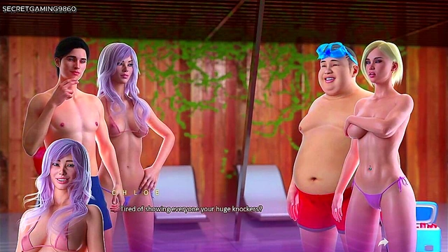 Pervert Man Masturbates To Stepmom's Sexy Story In Busty 3D Hentai Game