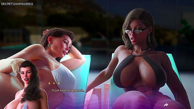 Pervert Man Masturbates To Stepmom's Sexy Story In Busty 3D Hentai Game