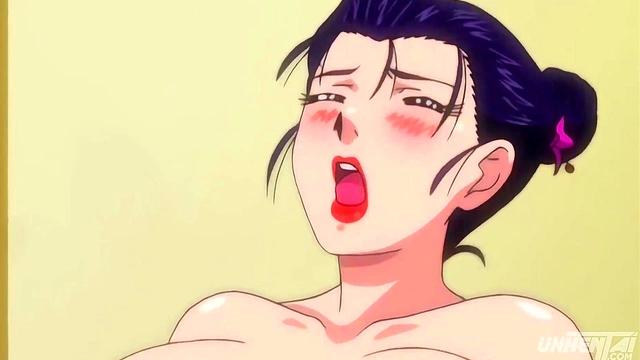 Step Brother Caught Touching Hot Stepmom With Step Sister In Spicy Threesome Anime