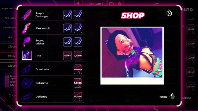 Lesbian BDSM Tease in 3D Hentai Game Sex Room Episode 2