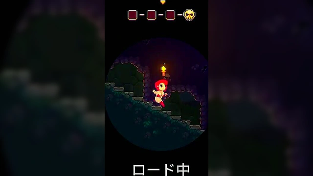 Scarlet Maiden – Conquering Boss in Erotic Side-Scrolling Adventure Game Play