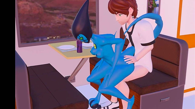 Ben 10 & Gwen Engage in Fast Extraterrestrial 3D Hentai Sex Adventure
