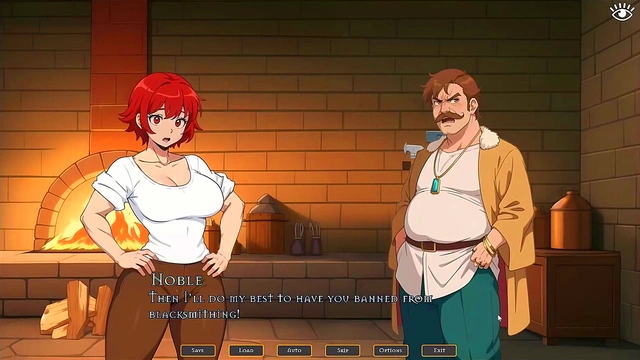 Hot Tomboy Masturbates Thinking Of You In Busty Hentai Anime Game Episode