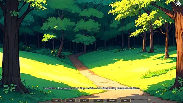 Cute Tomboy Gives Outdoor Blowjob While Hiking With GF In Hentai Game