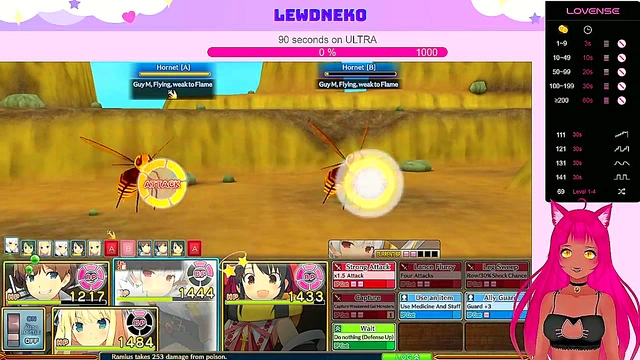 Cute Busty Elf VTuber Enjoys BDSM Fun & Creampie in Erogame Playthrough