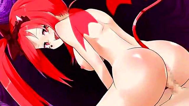 Lilith Anime Girl Seduces With Sexy Hentai Action