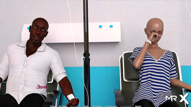 Blonde Poses Nude for Acting Lessons in Erotic 3D Anime Game Scene