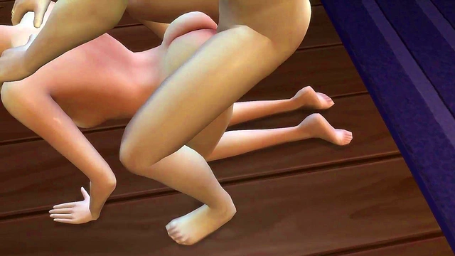Busty Alien Girl Gives Seductive Blowjob in The Sims Hentai Game