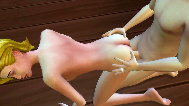 Busty Alien Girl Gives Seductive Blowjob in The Sims Hentai Game