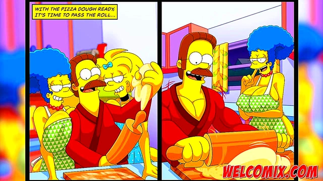 Big-Ass Big-Tits Simpsons Cartoons – Hot Hentai Toon Action