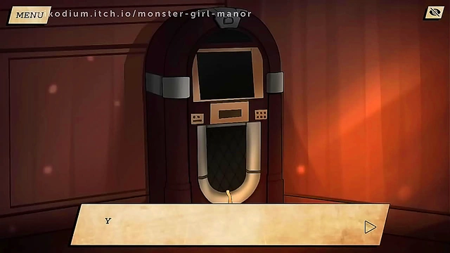 Monster Girl Seduces Guest in Manor for Erotic Anime Fun