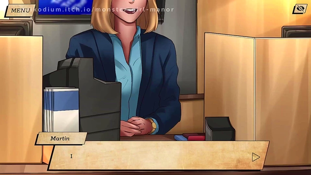 Monster Girl Seduces Guest in Manor for Erotic Anime Fun