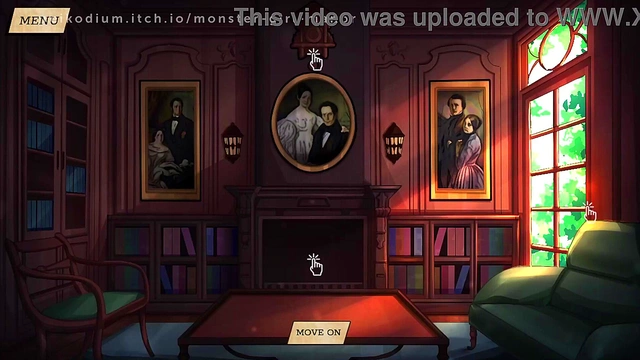 Monster Girl Seduces Guest in Manor for Erotic Anime Fun