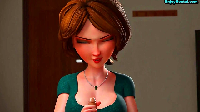 Horny Aunt Cass Anime Seduces With Hot Hentai Action