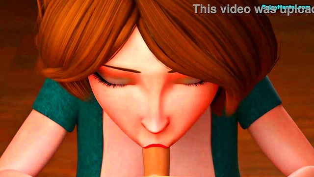 Horny Aunt Cass Anime Seduces With Hot Hentai Action