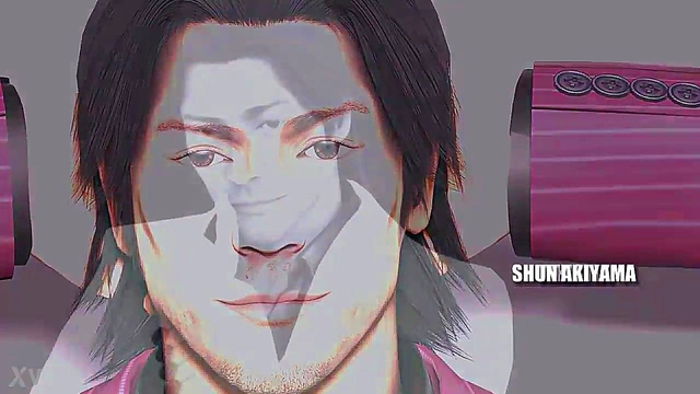 Shinji Grabs Power's Boobs in BDSM Chainsaw Man Hentai Scene