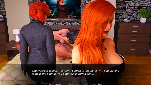 Lemon and Clara Catch John and Cora's Steamy Sex Session in Dusklight Manor