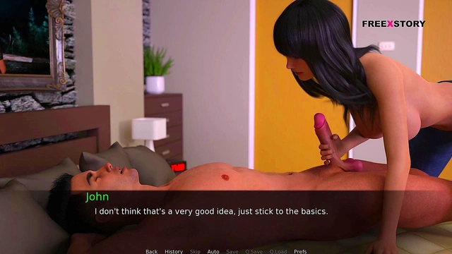 Lemon and Clara Catch John and Cora's Steamy Sex Session in Dusklight Manor