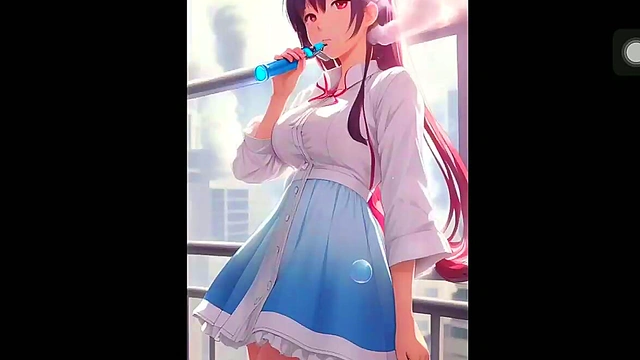 Lewd AI Dreams – AnimeGirl Seduces in Ecchi Fantasy