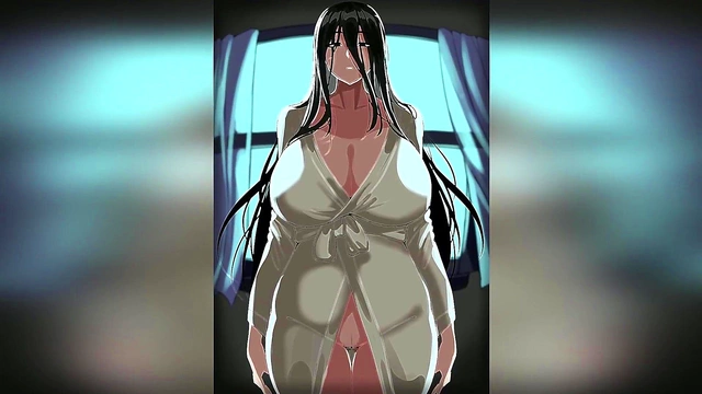 Yamamura Sadako’s Big Tits Shake To The Bell In Erotic 3D Anime Art