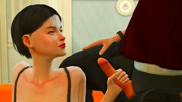 3D Hentai Office Sex – Girl CEO Takes Charge With Hot Sims 4 Style Action