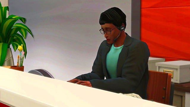 3D Hentai Office Sex – Girl CEO Takes Charge With Hot Sims 4 Style Action