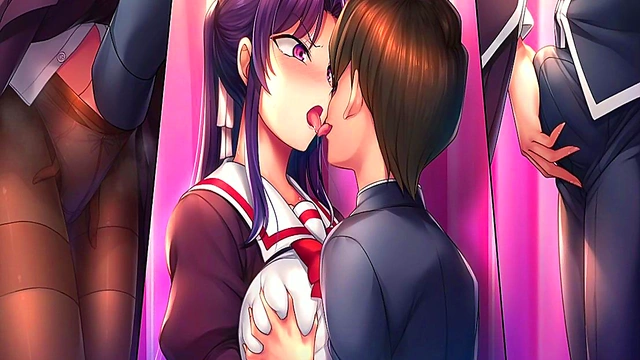 Horny Nurse Takes It From Behind in Secret Saimin Gakuen Scene