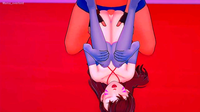 DVA in Bikini & Stockings Spoons Her Way to Ecstasy at Love Hotel