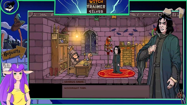 Sexy Witch Trains Her Big-Ass Body With Blonde Hermione In Hot Hentai Action